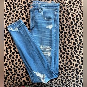 American Eagle Size 8 Highrise Skinny